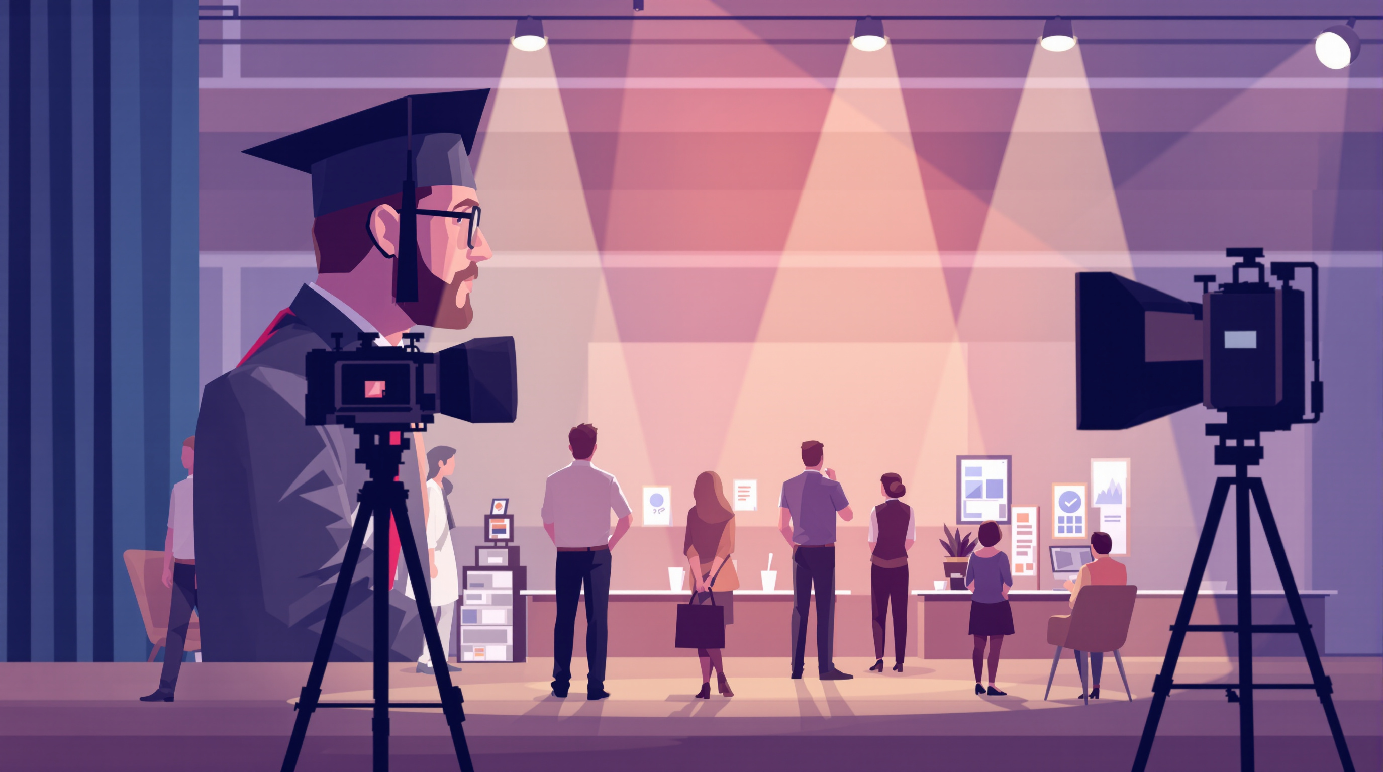 Insertion professionnelle en audiovisuel